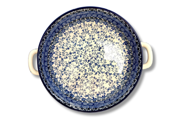 420 Bunzlau Ronde schaal met open handvaten 3427X 26 cm Ronde Schalen